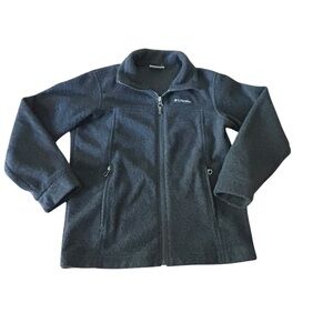 Columbia Fleece Jacket Full Zip Gray Everyday Active‎ Outdoors Boys Small